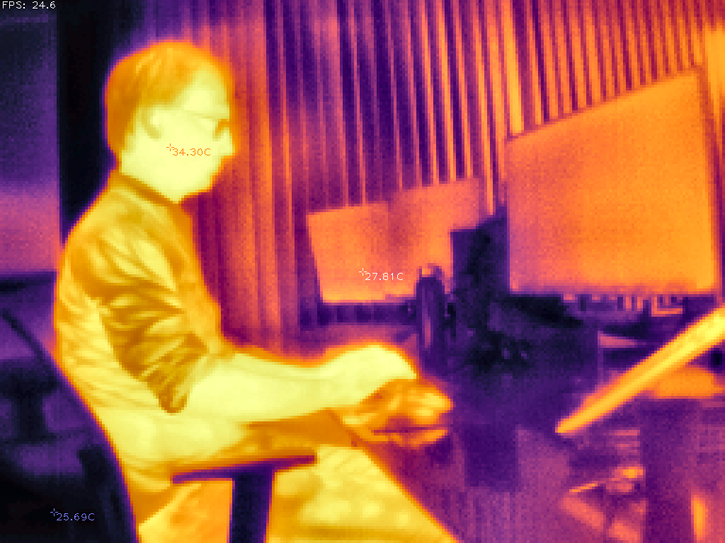 Thermal imaging output from the PerPlant sensing workflow